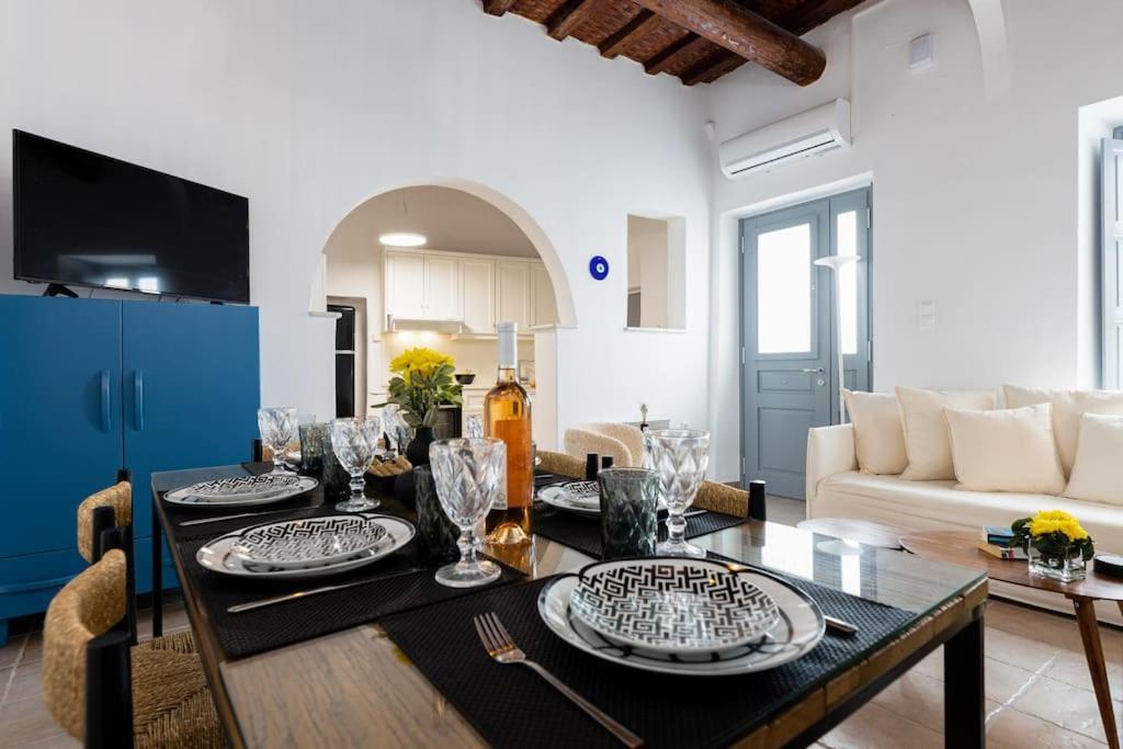 Venghera Naousa Apartment In The Heart Of Naousa Exteriér fotografie